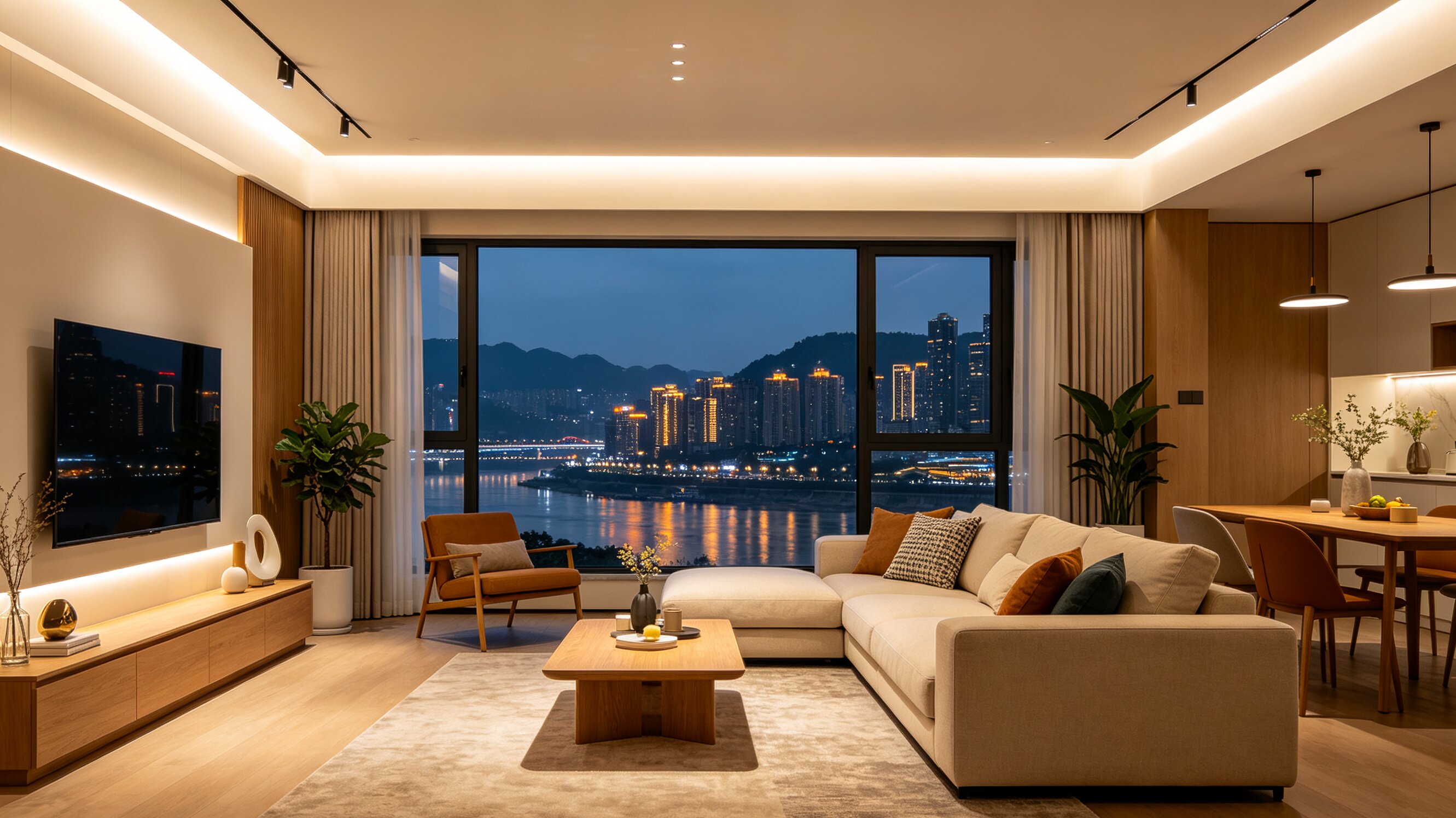 Peaceful residential community and modern apartments for rent in Foshan